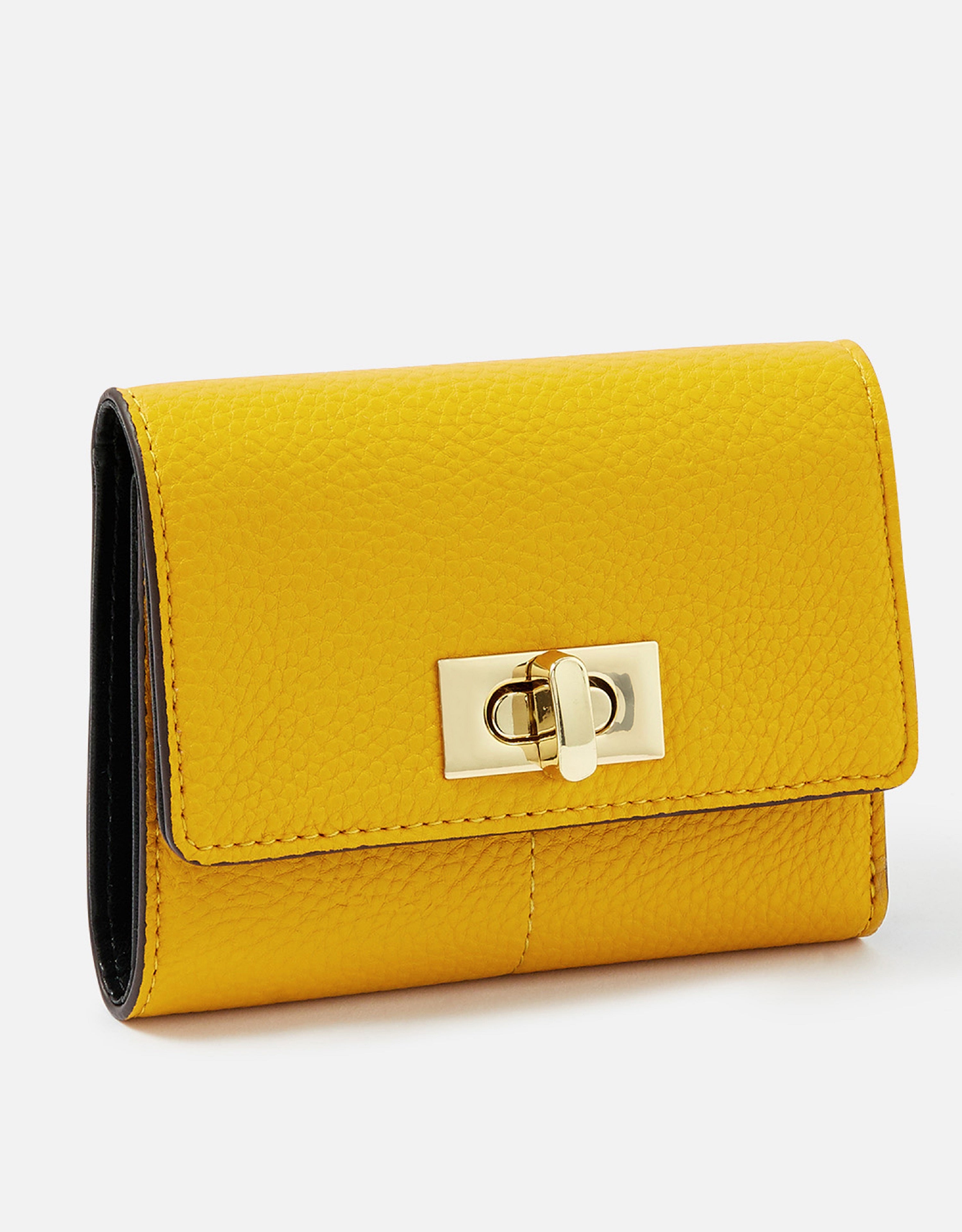 Women's leather red bag and purse on a yellow pastel background, women's  accessories, top view, minimalism. Stock Photo | Adobe Stock