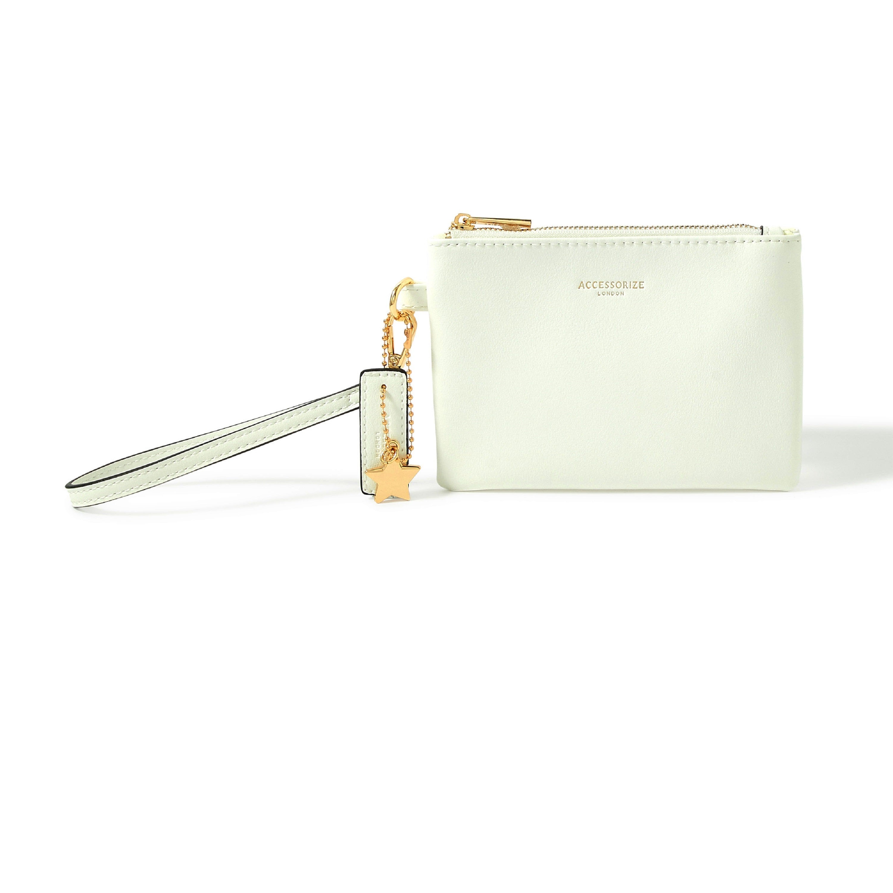 Buy White Charm Wristlet Wallet Online - Accessorize India