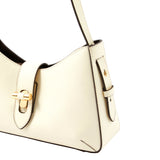 Accessorize London women's tan Talia Small Twistlock bag