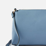 Accessorize London women's blue Sofia Suedette sling bag