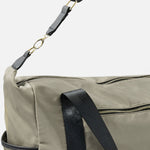 Accessorize London women's Beige Rowan Large Weekender bag