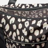 Accessorize London women's Animal Print Sienna Zip Sports Bag