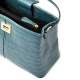 Accessorize London women's Blue Rosie Handheld bag