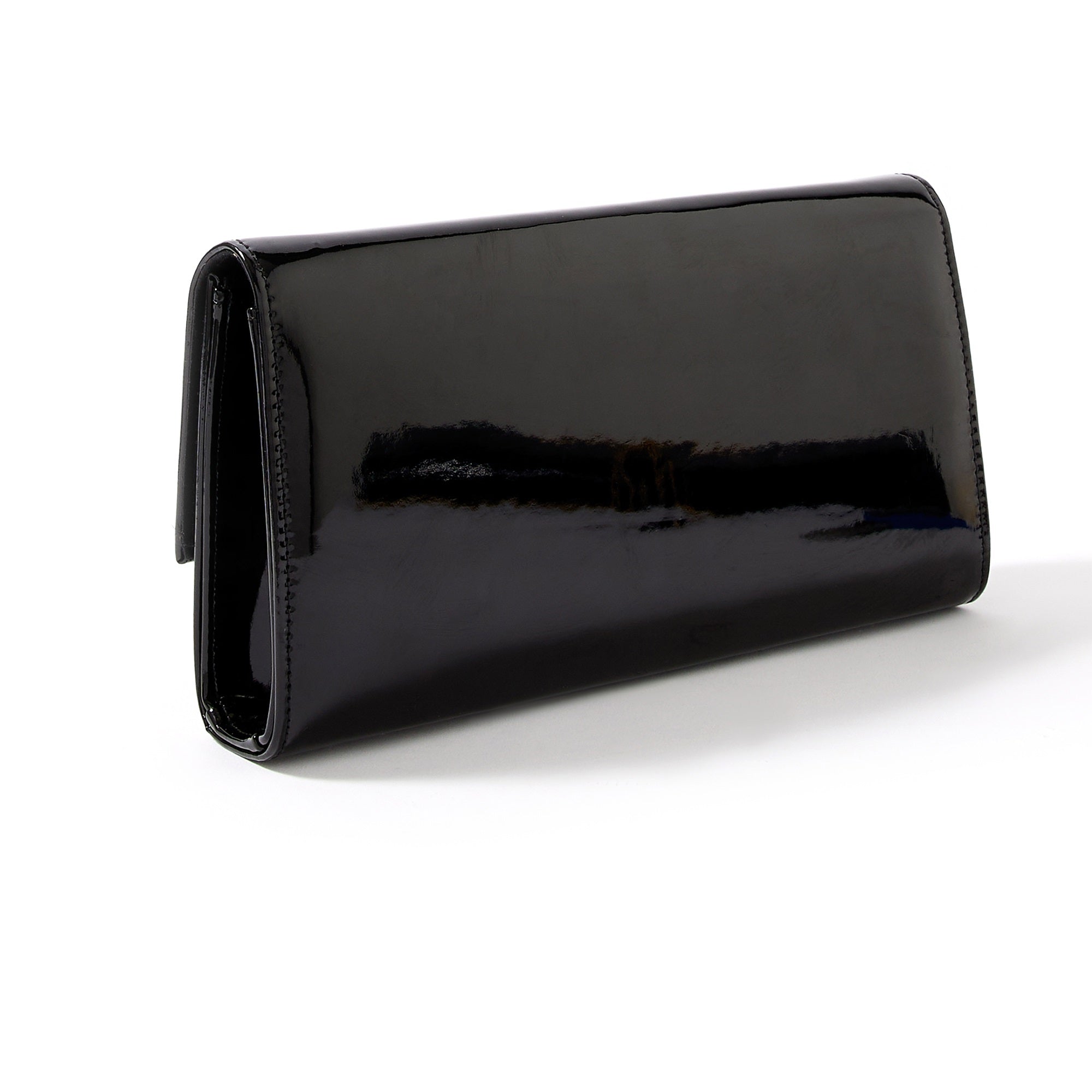 Jimmy Choo Black Patent leather Clutch