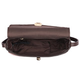 Accessorize London women's Faux Leather Cream Chloe Sling satchel bag