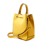Accessorize London Women's Faux Leather Yellow Cut Out Sling bag