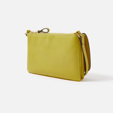 Accessorize London women's Faux Leather Lime Callie Sling bag