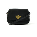 Accessorize London Women's Black Britney Bee Sling bag