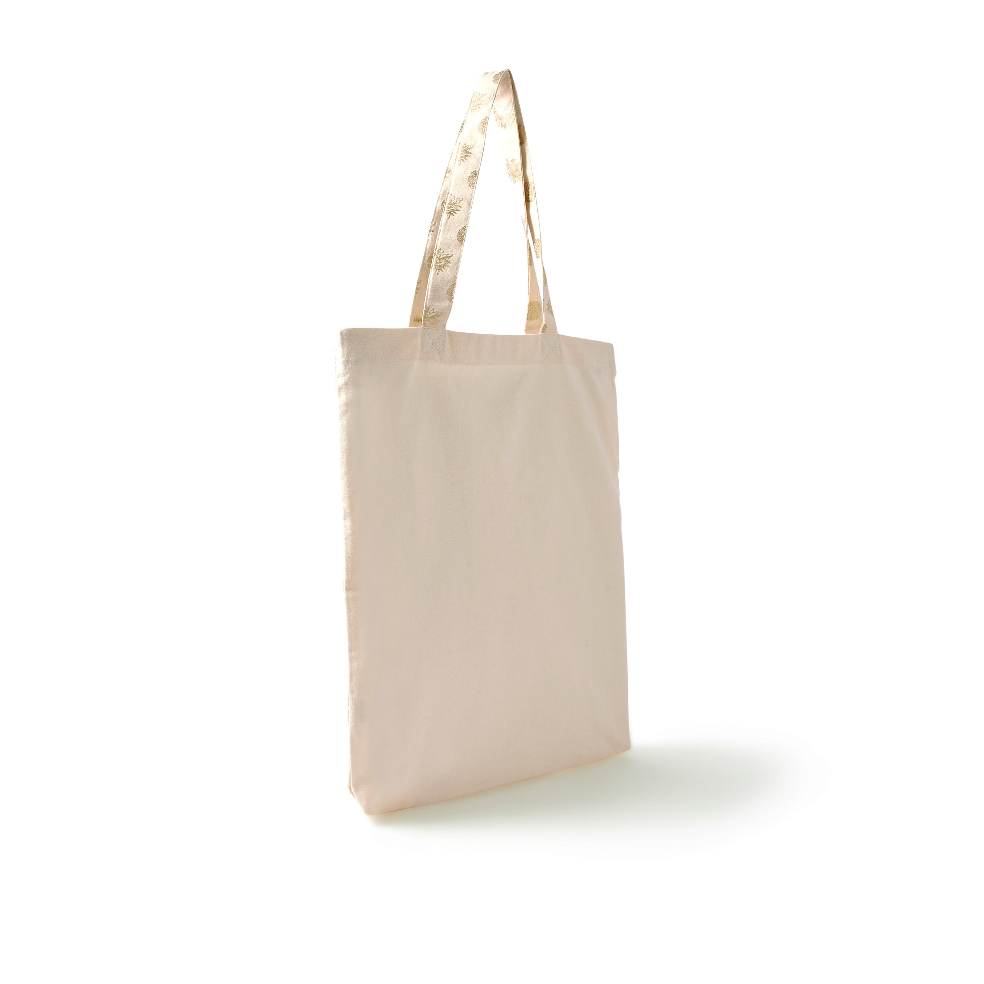 Accessorize London Women's Cotton Cream Printed Shopper Bag