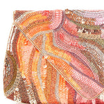 Accessorize London Women's Multi Sequin Sunset Clutch Party Bag
