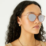 Pria Clear Preppy Sunglasses