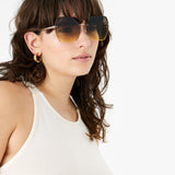 Faye Ombre Rimless Square
