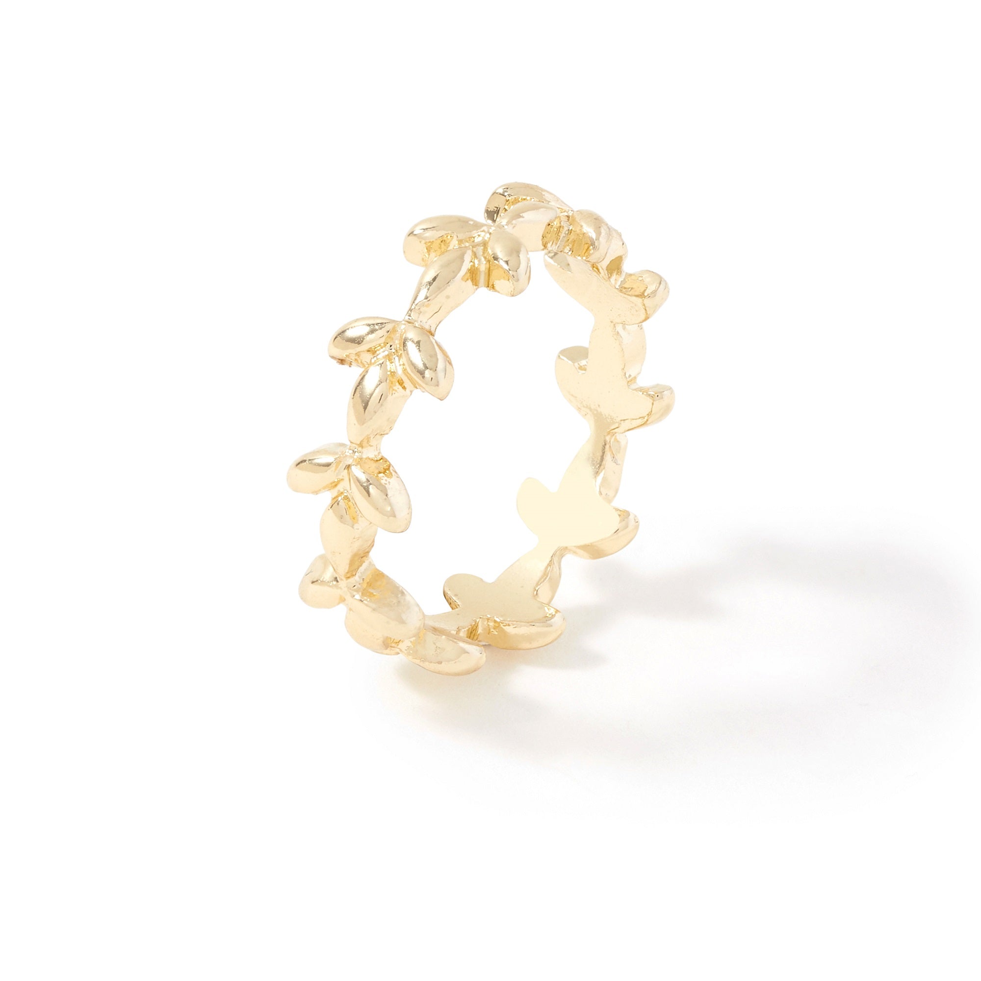Accessorize London Women's Gold Vine Ring
