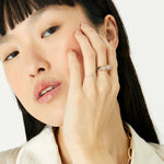 Accessorize London Women's Pastel Pop Eclectic Stones Ring-Small