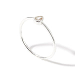 925 Pure Sterling Silver Cz Teardrop Ring For Women-Medium