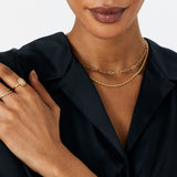 Real Gold Plated Irregular Healing Stone Ring Rose Quartz For Women By Accessorize London