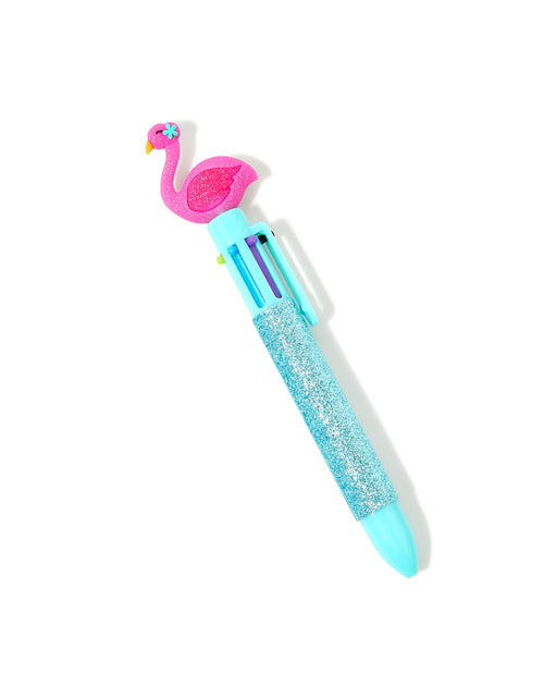 Accessorize Girl Flamingo 6 Colour Pen
