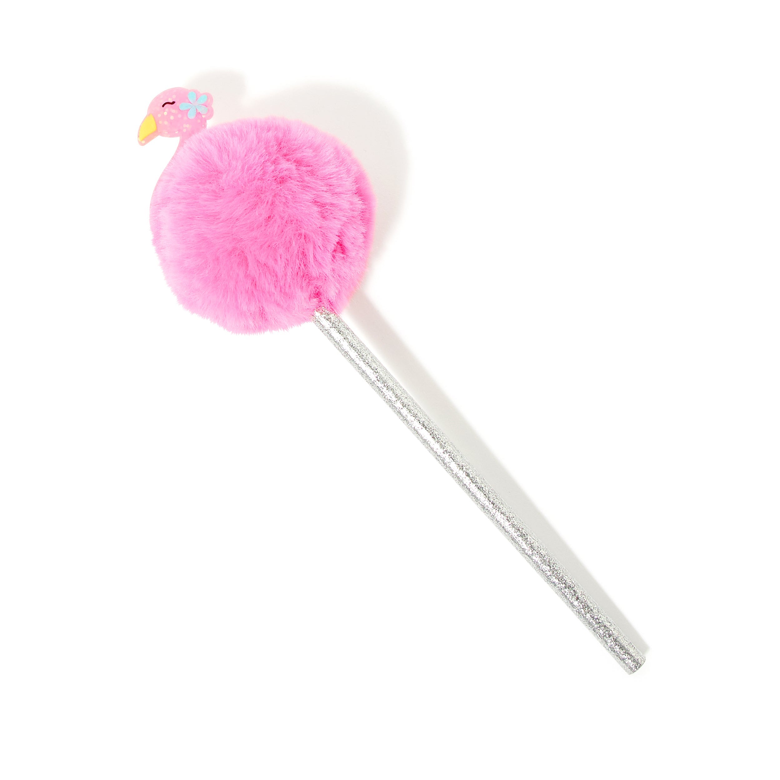 Accessorize Girl Flamingo Pom Pencil