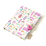 Angels London Lockable Journal