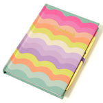 Rainbow Scallop Notebook And Pen