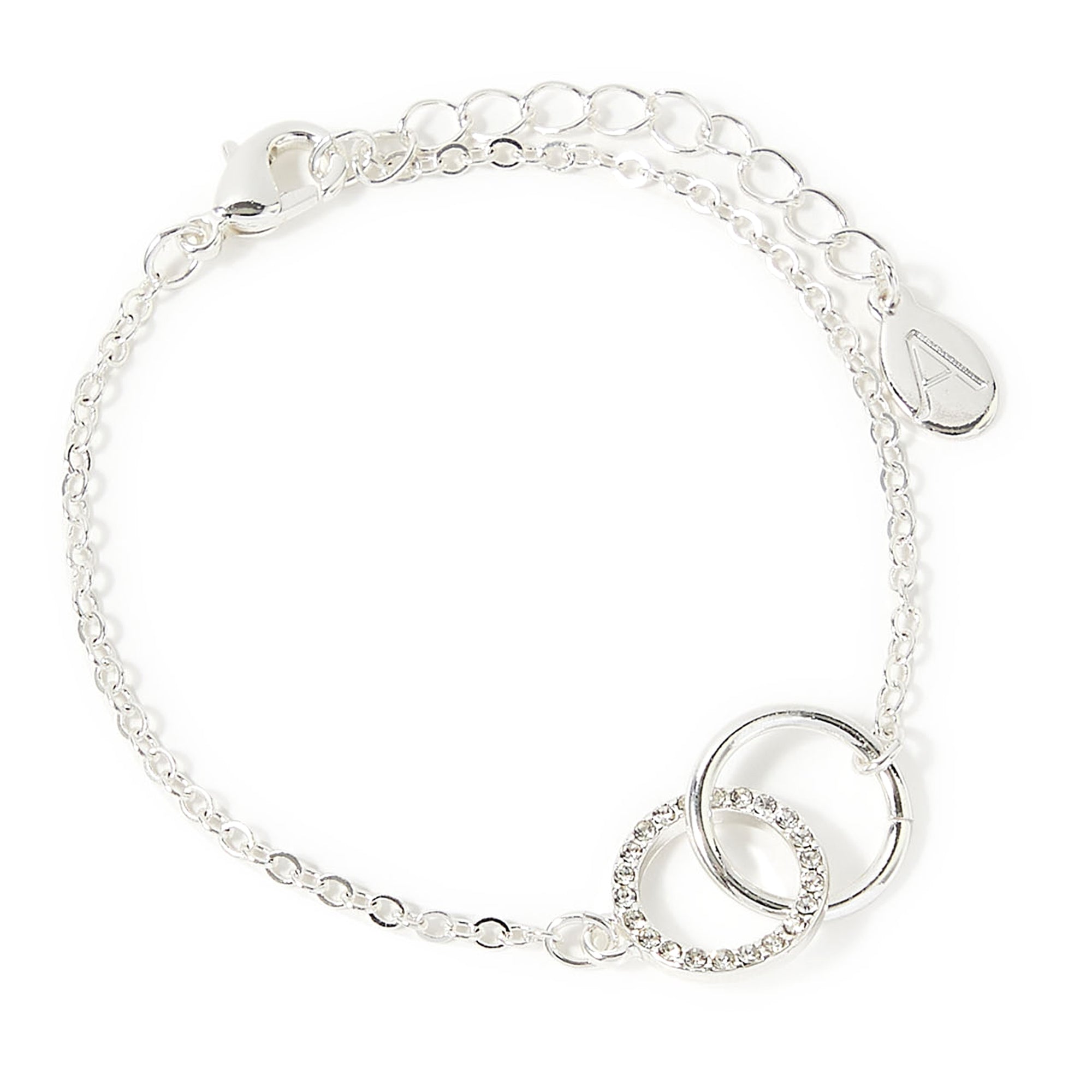 Linked shop circle bracelet