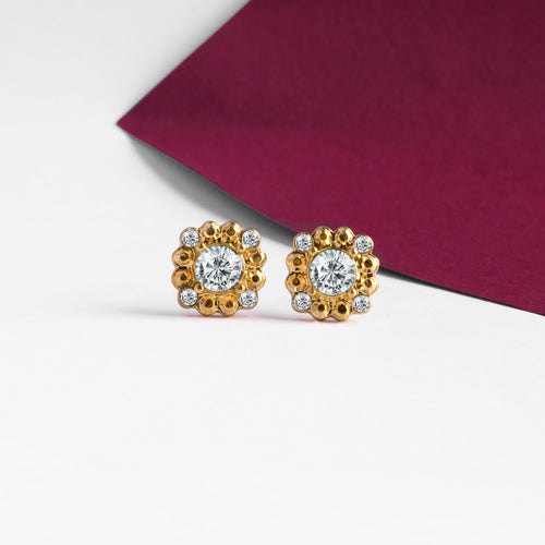 Accessorize London Women'S Crystal Halo Crystal Stud Earring