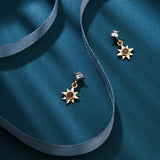 Accessorize London Women's grey Celestial Star Drop Earring