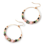Accessorize London Women's multi Celestial Beaded Hoop