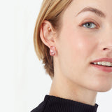 Accessorize London Women's multi 90'S Flashback Set Of 2 Chunky Mini Resin Hoop Earring