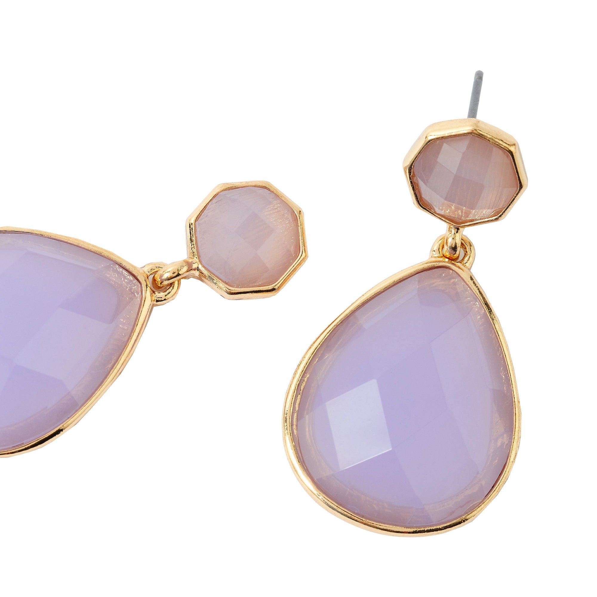 Celestial Statement Stone Drop Earring