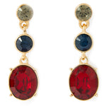 Accessorize London Women's Multi Eclectic Short Drop Earring