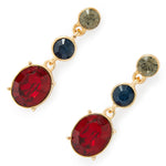 Accessorize London Women's Multi Eclectic Short Drop Earring