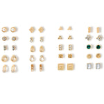 Accessorize London Women's crystal Super Classics 20 X Stud Set
