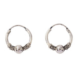 925 Pure Sterling Silver Boho Hoops Earrings For Women