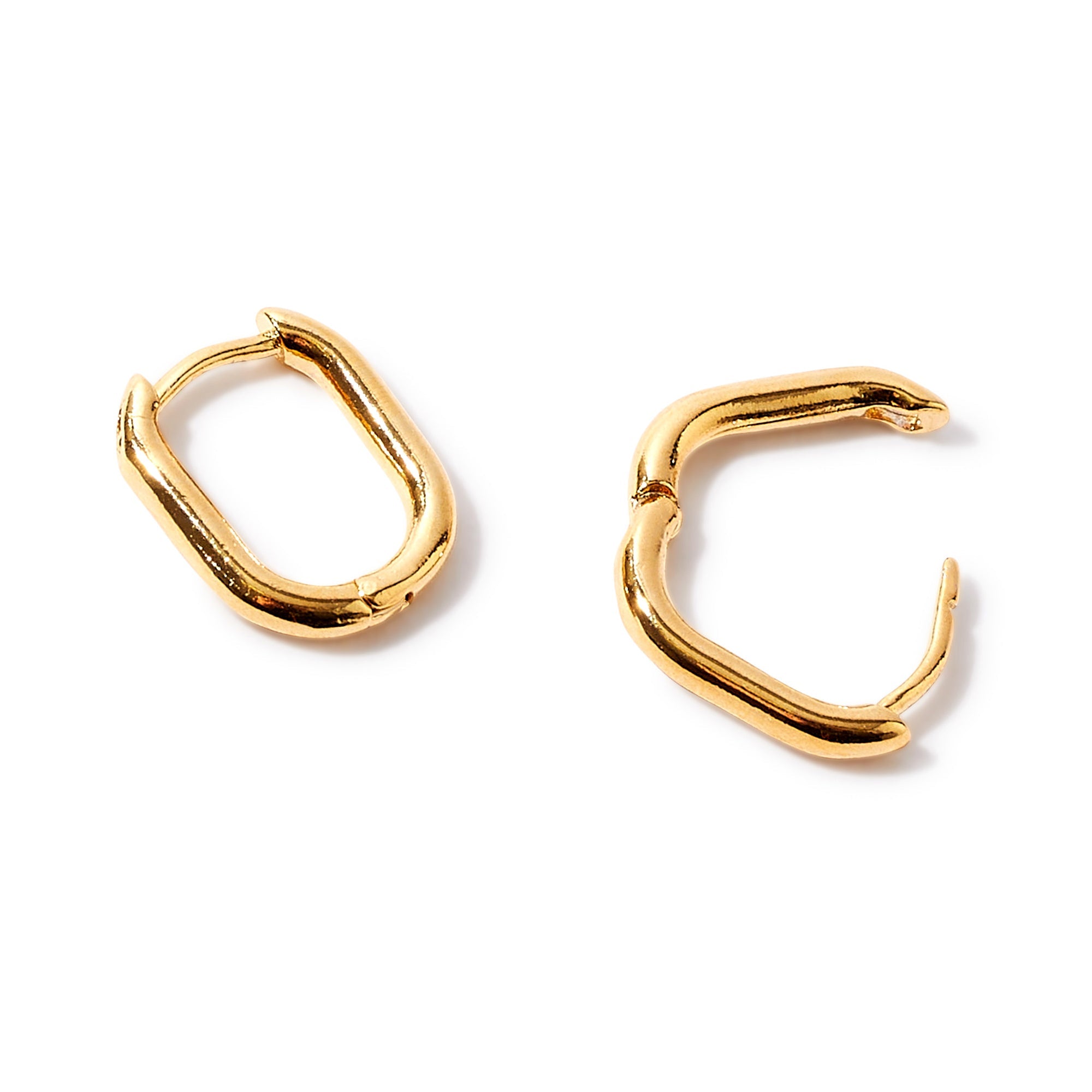 Aggregate more than 232 real gold hoop earrings latest