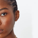 Real Gold Plated Star Shape Hoops Earring For Women By Accessorize London