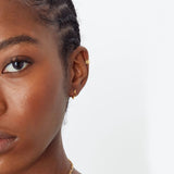 Real Gold Plated Star Shape Hoops Earring For Women By Accessorize London
