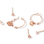 Real Gold Plated 3 Pack Stud And Hoop Earring For Women By Accessorize London