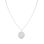 Accessorize London Women'S Silver Filgree Pearl Pendant Necklace