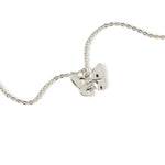 Accessorize London Women'S Silver Butterfly Pave Pendant Necklace