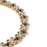 Accessorize London Women's Multi Eclectic Statement Stones Collar Necklace