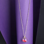Accessorize London Women's Red Bauble Pendant Necklace