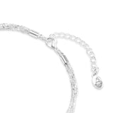 Accessorize London Women's Silver Pearl and fine chain layered necklace