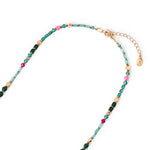 Accessorize London Women's Multi Willow Long Skinny Beaded Rope Necklace