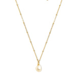 Real Gold Plated Irregular Pearl Necklace For Women By Accessorize London