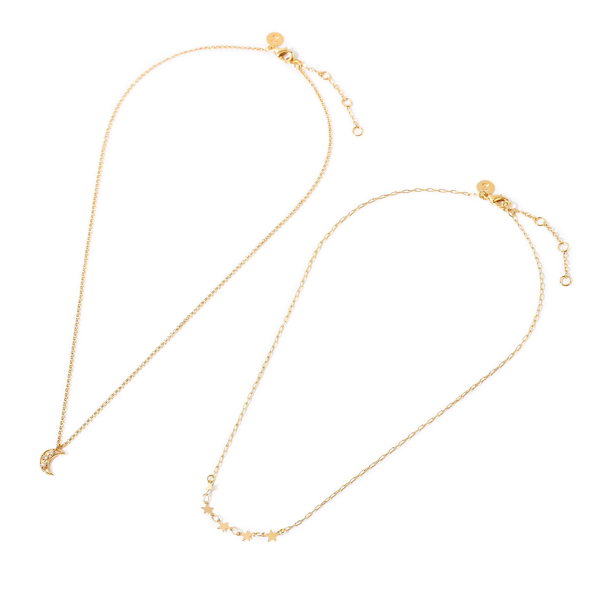 Real Gold Plated Celestial Layered Neclace For Women By Accessorize London