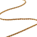 Real Gold Plated Long Rope Necklace For Women By Accessorize London