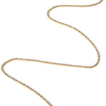 Real Gold Plated Z Pearl And Sparkle Tennis Necklace For Women By Accessorize London