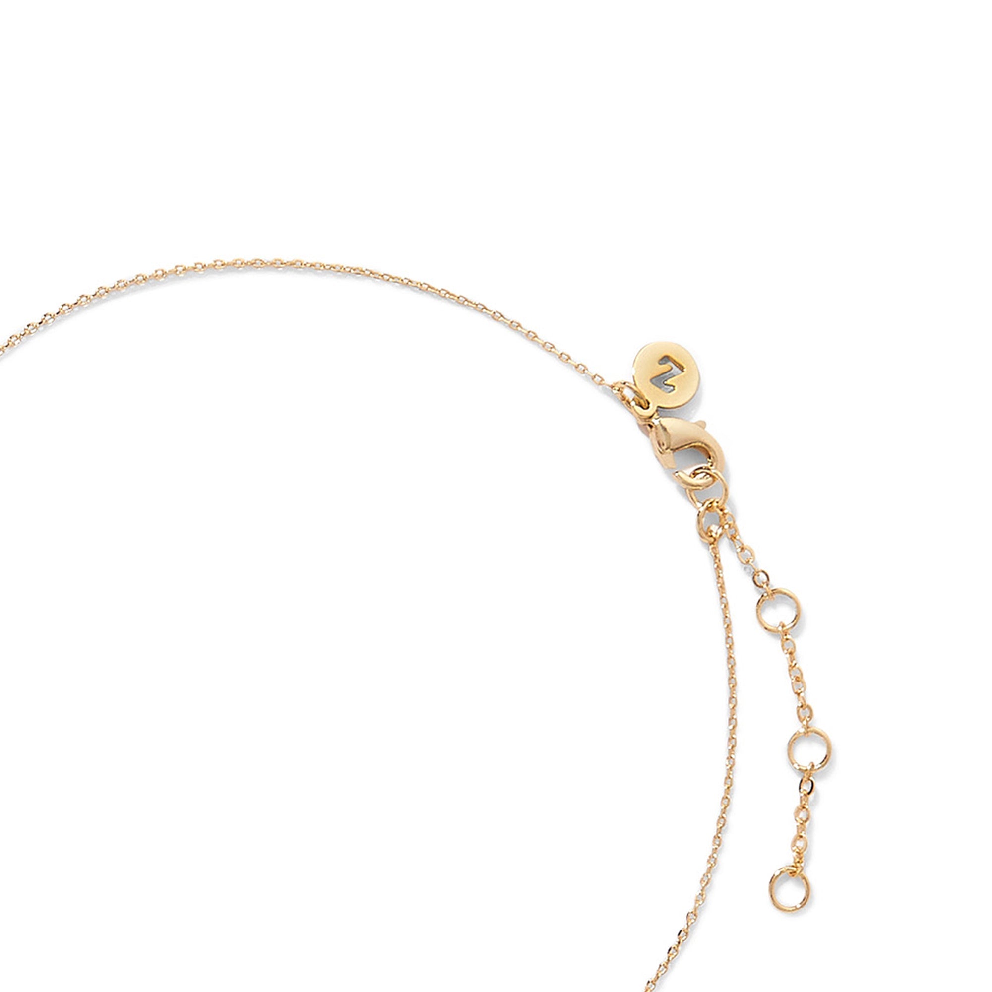 Real Gold Plated Z Modern Heirloom Coin Necklace For Women By Accessorize London