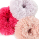 Accessorize London Girl's 3X Fluffy Ponies